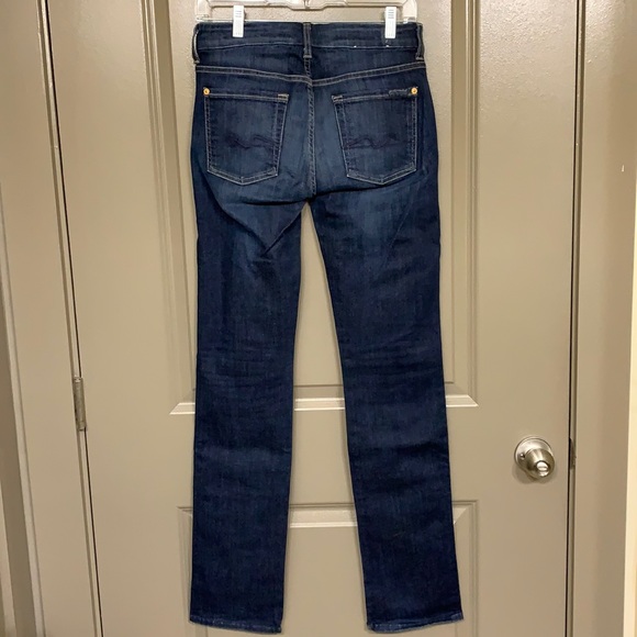 7 for all mankind straight leg jeans - Picture 3 of 6